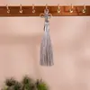 8cm Fleco de Borla de Tres Hojas Accesorios para Joyería DIY Colgante Estilo Antiguo Ropa Bolsita Tejida Borla Pequeña Venta al por Mayor