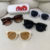 Gafas de sol con protección solar y protección UV, de moda y tendencia, versátiles, elegantes, iluminadoras y adelgazantes, gafas de sol de aspecto natural, estilo coreano