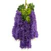 Guirnalda de Flores de Glicinia Artificial Personalizada, Enredadera Decorativa, Enredadera de Flores Falsas, Decoración de Boda, Planta de Enredadera de Flores para Tuberías