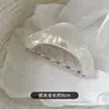 Presilha de Cabelo de Tubarão Estilo Minimalista Moderno com Design Vazado, Presilha Versátil e Fofa para Franja de Mulheres, Presilha para Parte de Trás da Cabeça