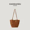 Bolsa de ombro leve e moderna para estudantes, bolsa tote de nicho transfronteiriça, casual, versátil, com estampa de leopardo vintage, para aula e deslocamento