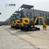 Mini Máquina de Ganchos para Fertilización, Aflojamiento de Suelo, Dragado de Zanjas, Excavadora Agrícola, Excavadora Pequeña de Ingeniería en la Carretera Zhongyuan