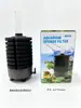 Filtro de água para aquário pequeno, filtro de água para peixes, algodão bioquímico, tipo pneumático, elevador a ar, cultiva bactérias, oxigena, filtro silencioso