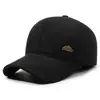 Gorros Calientes con Forro de Felpa para Personas de Mediana Edad y Mayores, Gorras de Béisbol para Otoño e Invierno, Gorros de Algodón Resistentes al Frío para Exteriores, Gorros Gruesos Casuales para Hombres