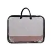 Bolsa de Empaque Transparente de PVC para Textiles del Hogar Manta Personalizada Colcha Almohada Almacenamiento Bolsa Antipolvo Bolsa de Alambre de Acero Personalización