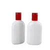 Botella de Miel de Sod de 100ml Botella para Crema de Manos Crema Facial Botella Plana para Loción de 100ml Botella Exprimidora con Tapa abatible