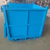 Caja Metálica Plegable con Puertas de Apertura Parcial, Estructura Estable de Cuatro Niveles para Apilamiento, Almacenamiento Tridimensional, Caja de Material de Hierro, Caja de Almacenamiento para Tabaco