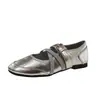 Zapatos nuevos de suela blanda, zapatos Mary Jane de cuero estilo ballet, zapatos planos para mujer 2026, mocasines bajos de otoño, Birkenstock
