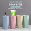 Copo de Enxaguante Bucal para Casal Casual Plástico Criativo Conjunto de Copos de Lavar Prático Porta-Escova de Dentes Casa Viagem Copo para Escovar os Dentes