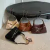 Bolsa Tote Transfronteiriça Retro Maillard Moda Grande Capacidade Ombro Único Estilosa Casual Versátil Bolsa Transversal