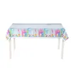 Mantel de Mesa para Fiesta Transfronteriza Mantel Marino de Peva 108*180 Mantel Desechable de Cumpleaños Mantel Decoración de Fiesta