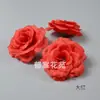 Simulação 8cm flor de rosa parede cabeça de rosa flor artificial rosa simulação flor DIY bola de flor casamento hortênsia guia de estrada