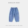 Ropa para Niños Dudu Jeans para Niños 2026 Nuevo Estilo Pantalones para Niños Pantalones Casuales de Primavera para Bebés Pantalones Largos para Niñas Modernos