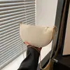Diseño de Nicho Primavera Simple 2025 Moda Nueva Estética Bolso Dumpling Bolso de Hombro para Mujer Bolso Cruzado Estilo Occidental para Mujer