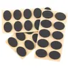Tapete Oval de Silicone Antiderrapante Personalizado, Gaxeta de Armazenamento de Energia para Eletrodomésticos, Gaxeta Preta Amortecedora de Choque, Tapete Antiderrapante Resistente a Altas Temperaturas