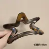 Grampo de cabelo de alta qualidade, requintado, para a parte de trás da cabeça, grande, para mulheres, verão, quantidade de cabelo, grampo tubarão, adorno de cabelo, acessórios de cabelo
