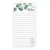Pizarra magnética mensual transfronteriza, pegatina para nevera, bloc de notas de calendario borrable, impermeable, disponible en varios tamaños y personalizable