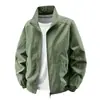 Chaqueta Casual Simple Estilo Coreano 2025 Popular Primavera y Otoño Nueva Chaqueta de Trabajo para Hombre Ropa Exterior Deportes al Aire Libre Holgada