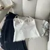 Camisola sexy y caliente de encaje delicado con copas, puro deseo y estilo maduro, adecuada tanto para llevar por dentro como por fuera, top de moda con hermoso diseño en la espalda