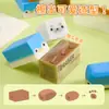 Borrador de Sándwich de Animales de Caricatura Grande para Estudiantes, Borrador de Lápiz Limpio y Sin Rastro para Dibujo Artístico y Corrección, Al por Mayor