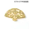 Abanico de aleación antigua accesorios para joyería diy accesorios de aleación pasador para ropa china accesorios para joyería diy 6378-6379