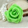 Rosa de Espuma de Cabeza de Rosa de 7 cm Boda Día de San Valentín Ramo Flor Falsa Material de Empaque Flor Artificial