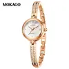 Moxi High-End Nuevo Reloj de Cuarzo Estilo Ins Diseño de Nicho Lujo Accesible Reloj para Niñas Diamante de Madreperla Aleación Reloj Impermeable