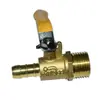 Accesorios rociadores de agua para frenos de camiones de servicio pesado, interruptor rociador de agua, grifo de bola, boquilla de válvula de descarga de agua de cobre puro