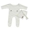 Roupas para fotografia de recém-nascidos infantis macacão chapéu para fotografia de bebê roupas para fotografia de bebê 0-1 mês