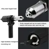 Adaptador de Pistola de Rebite Elétrica Pistola de Porca Rebite Núcleo de Rebite Rebite Cego Produto Quente Transfronteiriço Código de Entrega