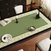Mantel individual estilo francés vintage, impermeable y resistente al aceite, mantel sin lavado, nuevo modelo 2025, lujo ligero con un toque de alta gama, mantel para mesa de centro