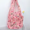 Nueva Bolsa de Pañales con Estampado de Dibujos Animados Gran Capacidad Bolsa de Compras para Supermercado Grande Linda Perro Yugui Práctica Bolsa de Protección Ambiental