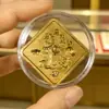 Oro Puro 999 Año del Caballo Modelo Nuevo Pegatina para Teléfono Móvil Ten Dinero Inmediatamente con Adhesivo Contiene 2mg de Oro Regalo de Año Nuevo Directo de Fábrica