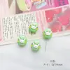 Liga Verde Cor Fofa Urso Laço Garra de Gato Borboleta Flor DIY Pulseira de Mão com Contas Material
