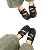 Zapatos planos Mary Jane de estilo coreano para mujer que aumentan la altura, nueva colección otoño 2026, zapatos de noche increíblemente elegantes, bailarinas y mocasines