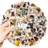 Compra Directa Transfronteriza [con Certificación Ce.Cpc] 56 Paquetes de Expresiones Realistas de Perro Pegatinas de Graffiti Cabezas de Mascotas Lindas