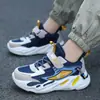 Zapatos para Niños Grandes Niños 2022 Otoño/Invierno Malla Transpirable Antideslizante Suela Gruesa Estudiantes de Primaria Casual Zapatos Deportivos para Correr