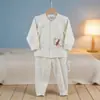 26 Novo Conjunto de Roupa de Outono para Bebê em Veludo Macio com Gola Alta 73-90 # Conjunto de Roupa de Outono para Bebê Estilo Desenho Animado Atacado