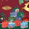 Bolsa de regalo de comercio exterior, bolsa de compras para tienda de ropa transfronteriza de Amazon, bolsa grande para empaquetar regalos de Nochebuena