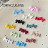 Acessórios de Nail Art Tendência Popular Laço Doce Versátil Colorido Resina 3D Gravata Borboleta Acessórios de Decoração de Unha Usáveis