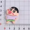 Pequeños Accesorios de Resina de Shin-Chan de Dibujos Animados Pegamento Cremoso Imanes para Nevera DIY Pinzas para el Cabello Vasos de Agua Pegatinas para Papelería Venta al por Mayor