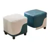 Banqueta Pequena para Uso Doméstico na Sala de Estar, Banqueta Simples para Mesa de Centro, Banqueta Durável para a Sala de Estar, Pode Ser Guardada, Banqueta Pequena Baixa para a Entrada, Banqueta para Trocar de Sapato