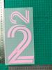 Ropa para Niños Colección Rosa de la Liga Mayor Número de Jersey Letra Número de Jersey Transferencia de Calor Pegatina de Transferencia de Calor para Jersey