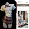 Amor Uniforme de Estudante Sexy Japonês Xadrez JK Uniforme Tentador Saia Curta Pura Uniforme Paixão terno