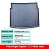 Adequado para Porta-Malas de 17-24 Volkswagen Tiguan L 5 Lugares, Tapete de Porta-Malas Especial Ecológico de TPE para Modificação Interna