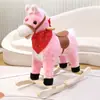 Palo Creativo de Dibujos Animados para Montar a Caballo Infantil Regalo de Vacaciones para Niños Juguete de Peluche Modelo sin Ruedas para Niños Pequeños Caballo de Troya