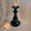 Base para Manualidades de Bola de Cristal Soporte para Pelota de Béisbol Soporte para Tallado de Huevos Adornos Retro Antiguos Cilíndricos de Resina