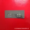 Sin Taladro Transparente Fuerte Parche Sin Rastro Colgante de Pared Estante de Baño Cocina Gancho de Hebilla Sin Rastro Pegatina de Pared Autoadhesiva