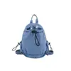 Bolsa de Lienzo Transfronteriza 2026 Estilo Nuevo Bolsa de Mezclilla Lavada Retro Cruzada de Pecho Mochila Casual para Mujer