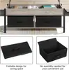 Mueble de TV moderno y sencillo, mueble de suelo sencillo, mesa auxiliar para sofá largo, estante de almacenamiento para pasillo de entrada